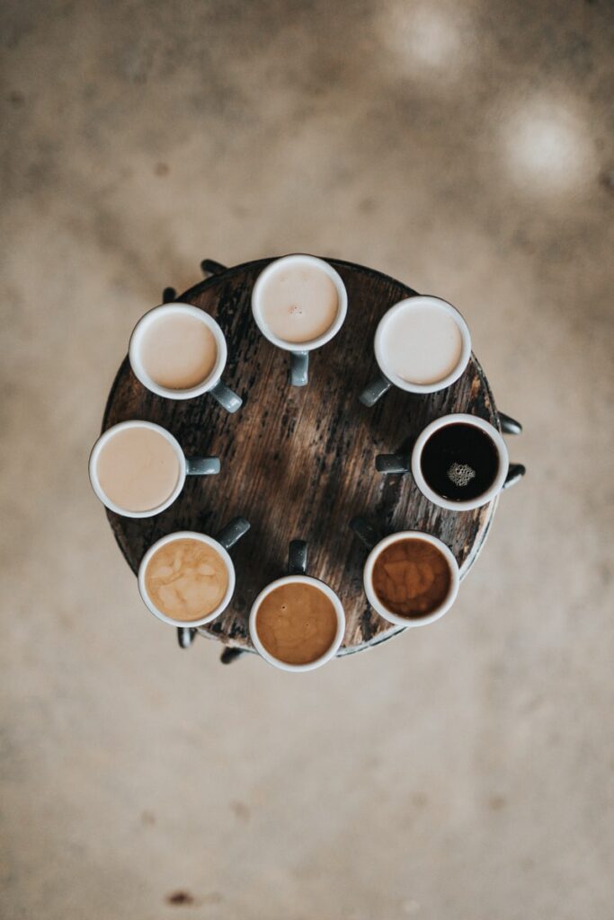 Types de café